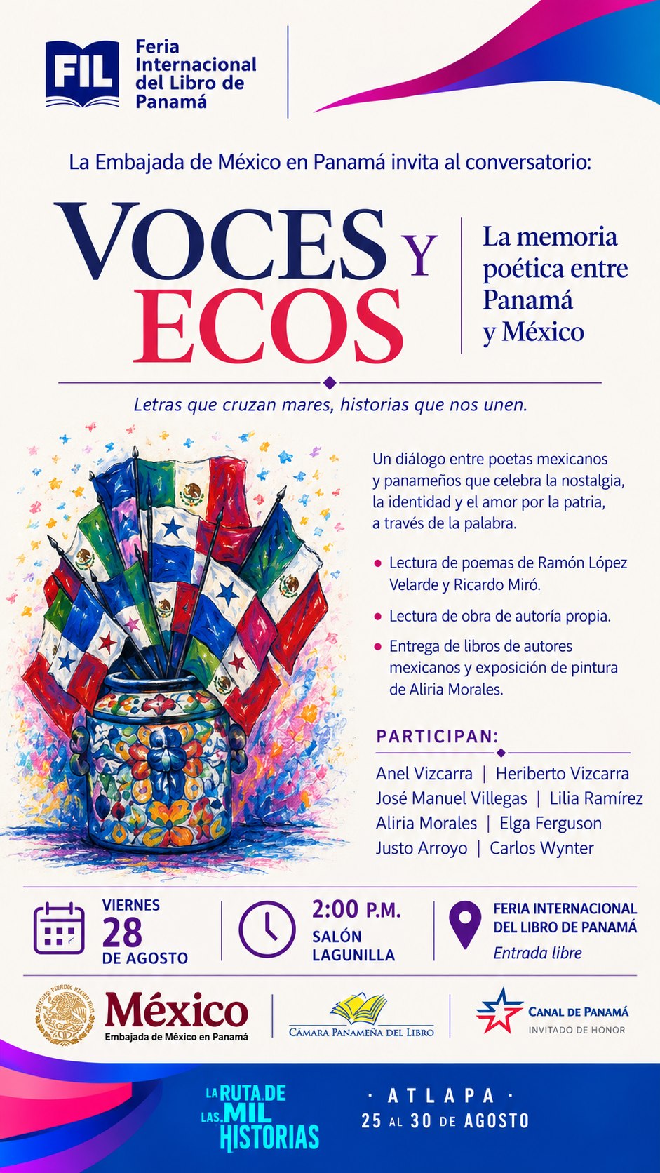 Voces y ecos — programa